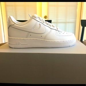 NIB White Air Force 1s